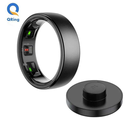 smart ring health tracker- Advanced Health & Sleep Monitor, Wireless Charging, 5ATM Waterproof, Multi-Sport Compatibility