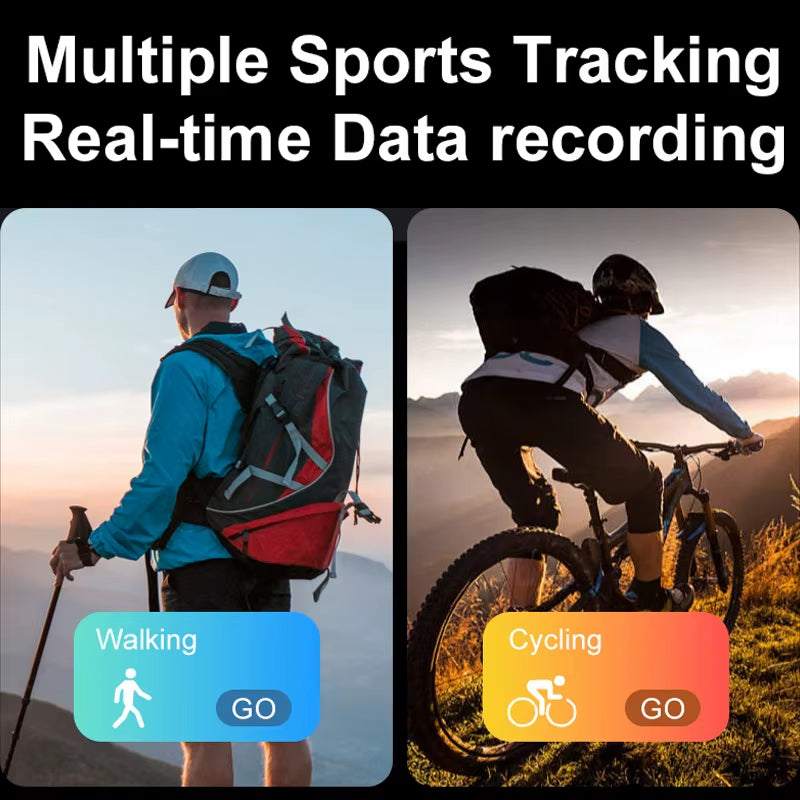 smart ring health tracker - Advanced Health & Sleep Monitor, Wireless Charging, 5ATM Waterproof, Multi-Sport Compatibility